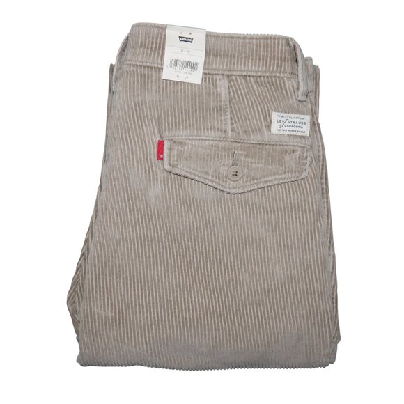 Levis XX Chino Corduroy Pants Men's Size 31x30 Wide Wale Beige Tan NWT - Picture 11 of 15
